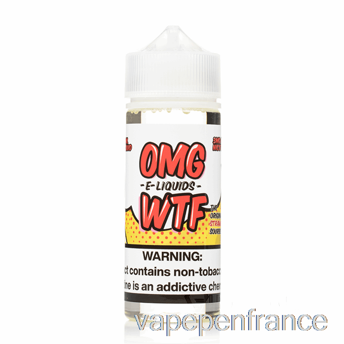 Wtf - E-liquide Omg - Stylo Vape 120 Ml 3 Mg